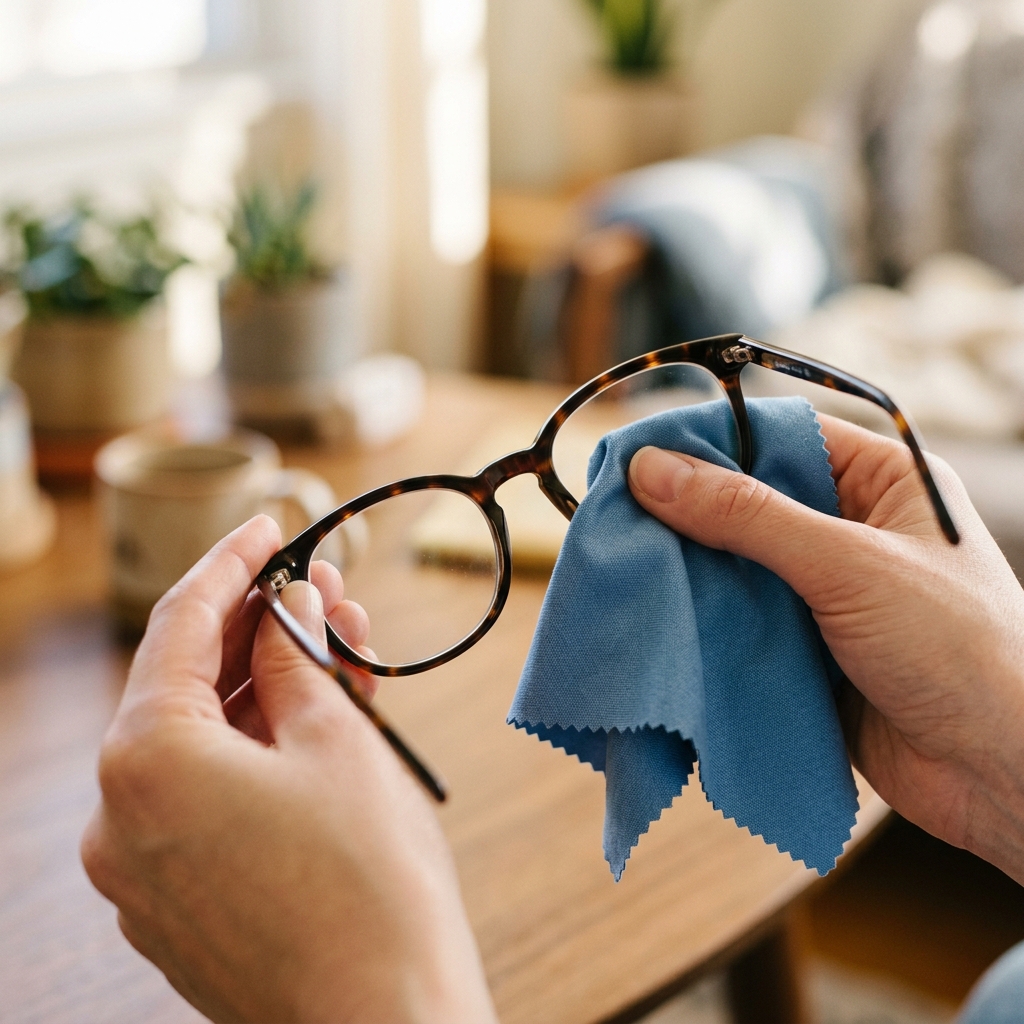 Brillenreinigung – Tipps für die richtige Brillenpflege bei Optik Johann